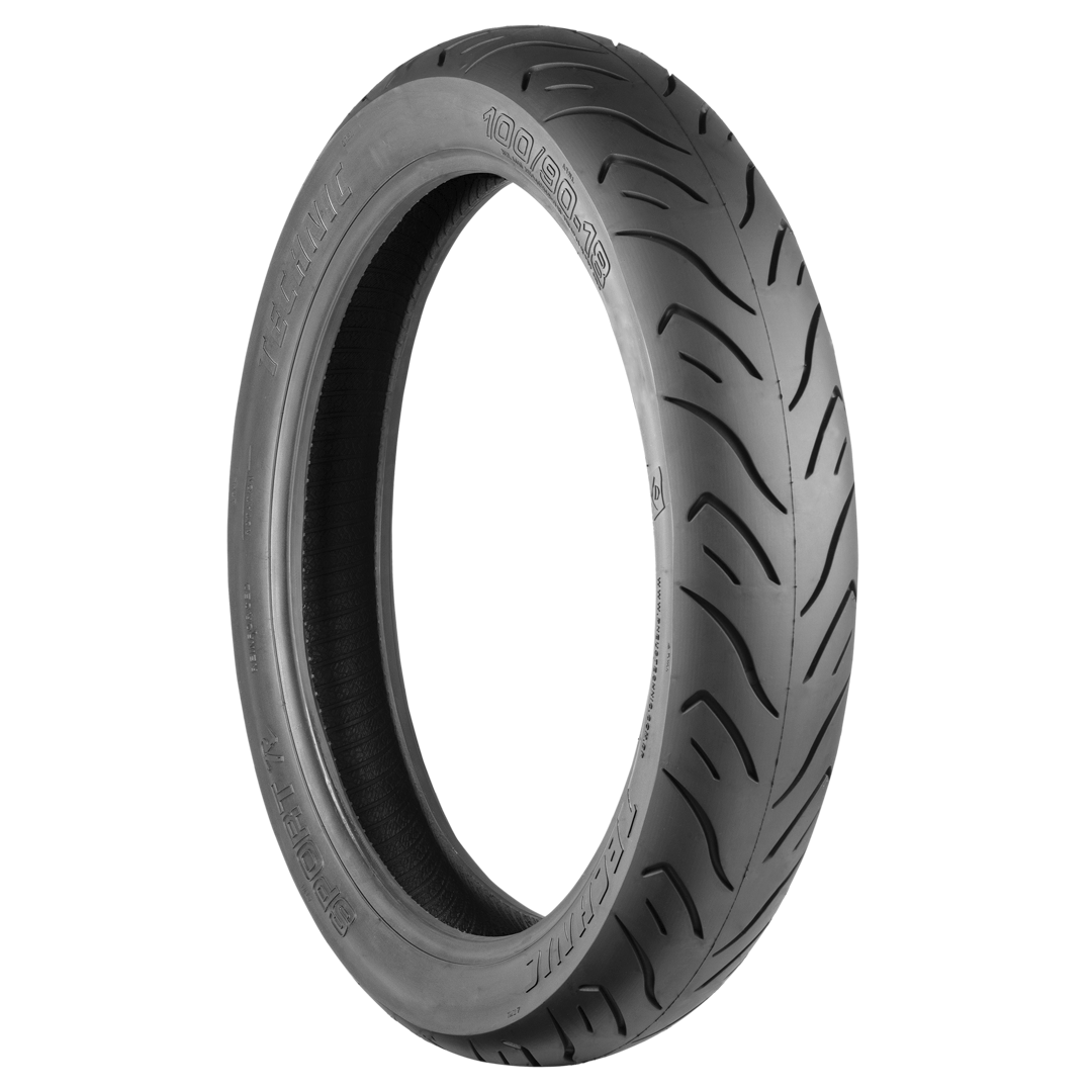 Pneu p/ moto aro 18 * 100/90-18 - tras. yamaha virago 250, sundown v-blade 250, dafra kansas 250 e similares (sport r) s/câm.